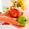 Osmosis inversa: lavar fruta